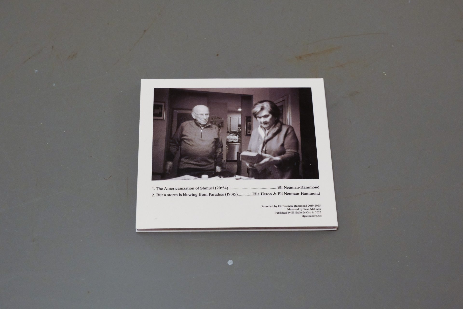 CD Back Cover